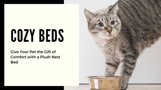 Give Your Pet the Gift of Comfort with a Plush Nest Bed