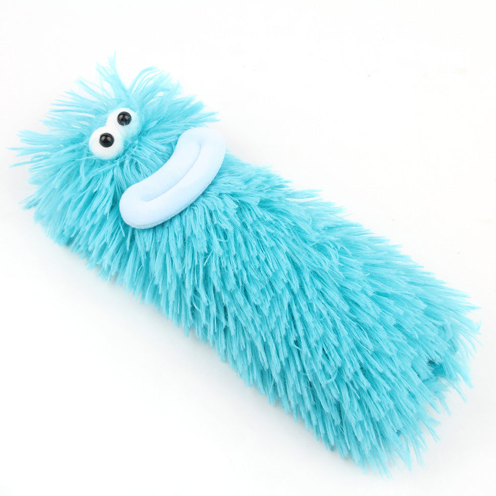 Catnip stuffed interactive pillow toy for cats
