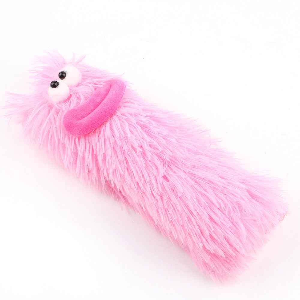 Interactive catnip toy pillow with crinkle noise