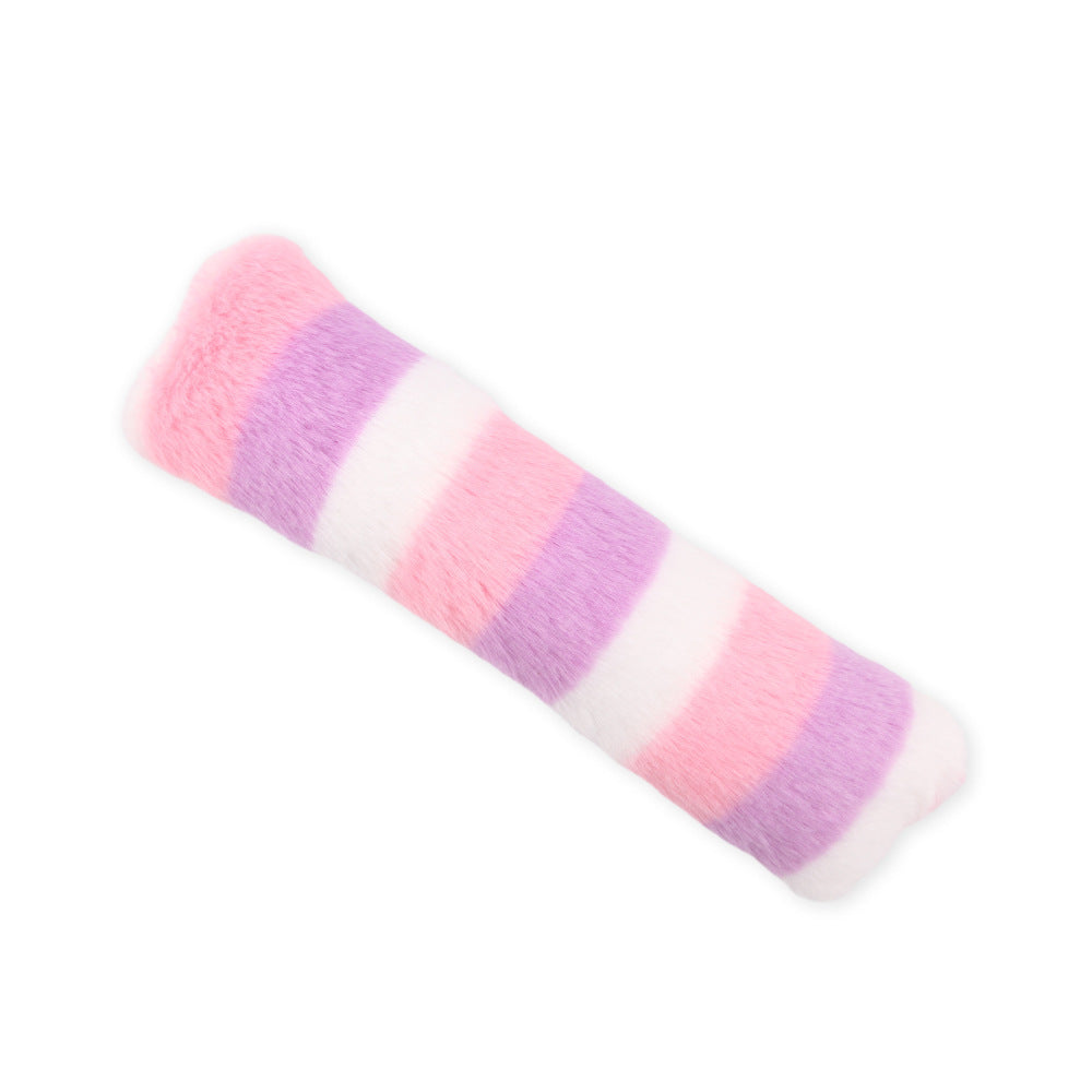 Playful catnip toy pillow for kittens and small cats