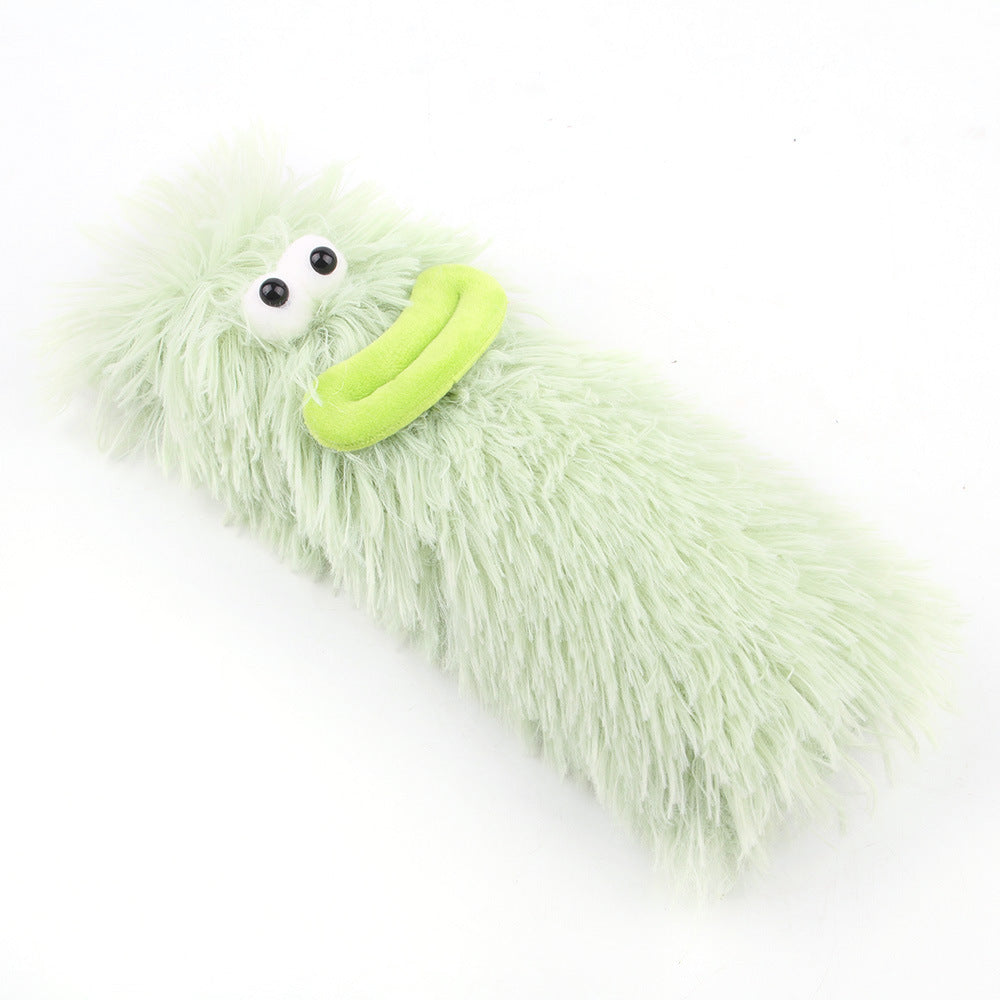Soft durable cat pillow toy for playful kittens