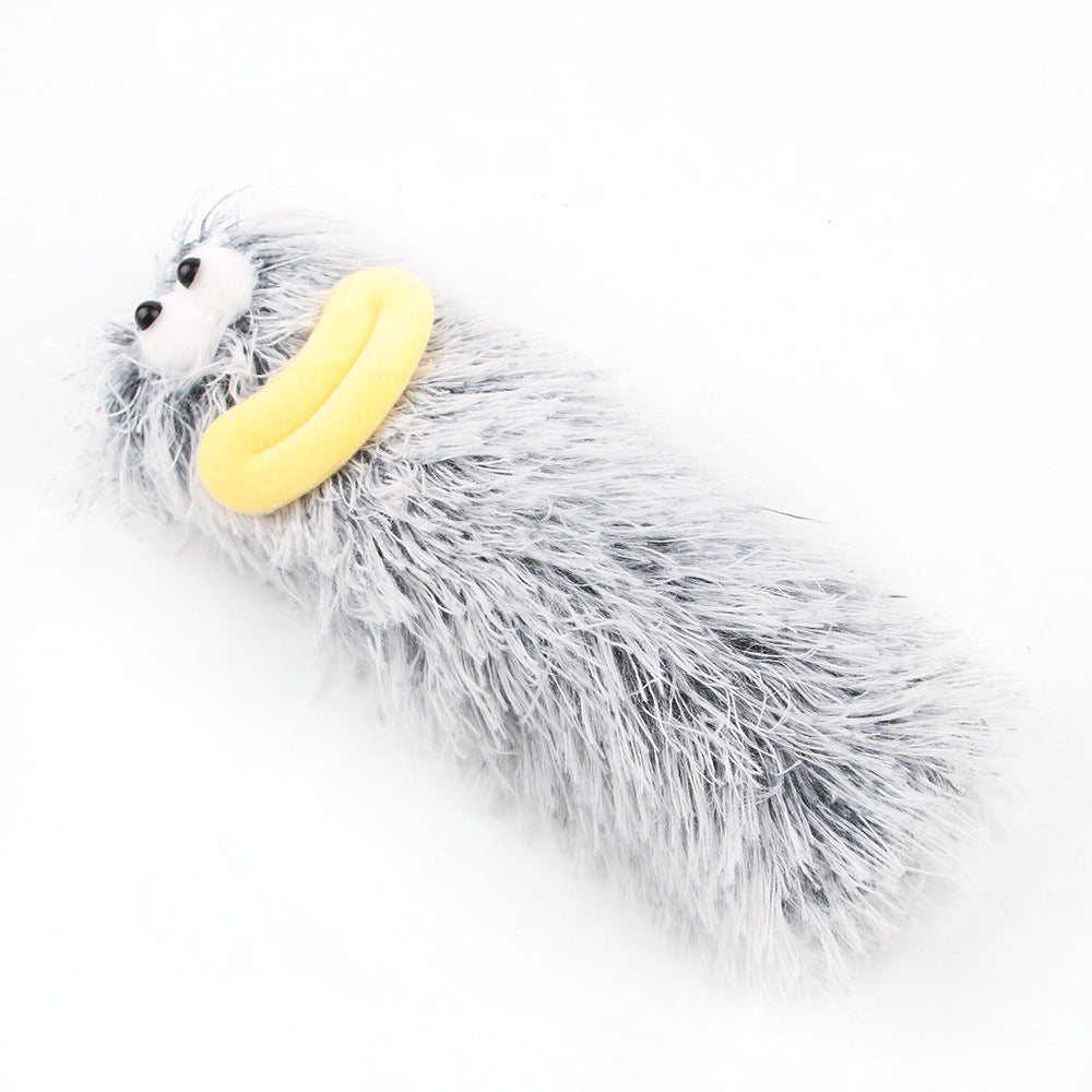 Fun indoor cat toy pillow with crinkle sound