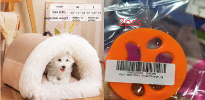 "New Splice pet nest – portable cozy sleeping bed for pets"