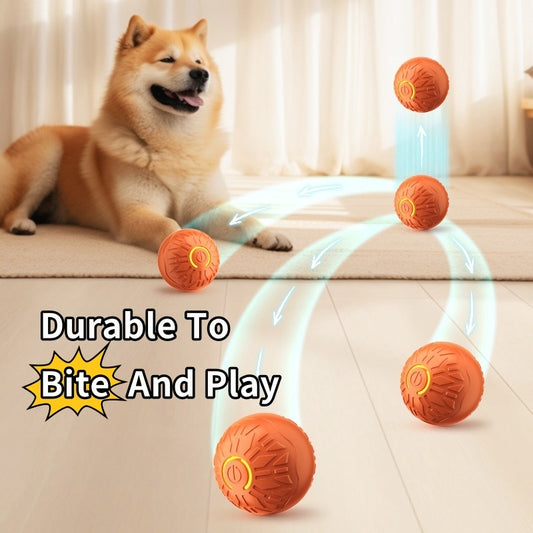 Pets electric jumping ball automatic dog toy for active play