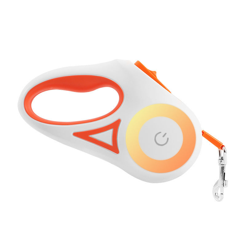 Strong retractable leash with collar for small dogs and cats
