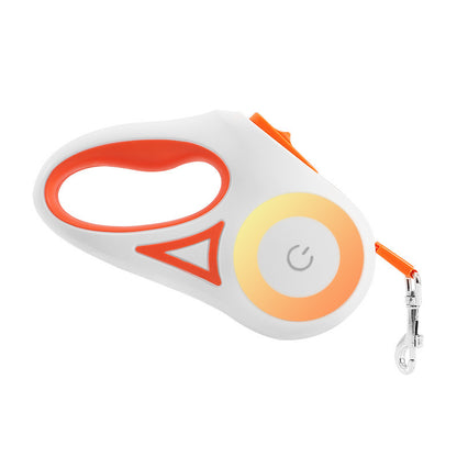 Strong retractable leash with collar for small dogs and cats