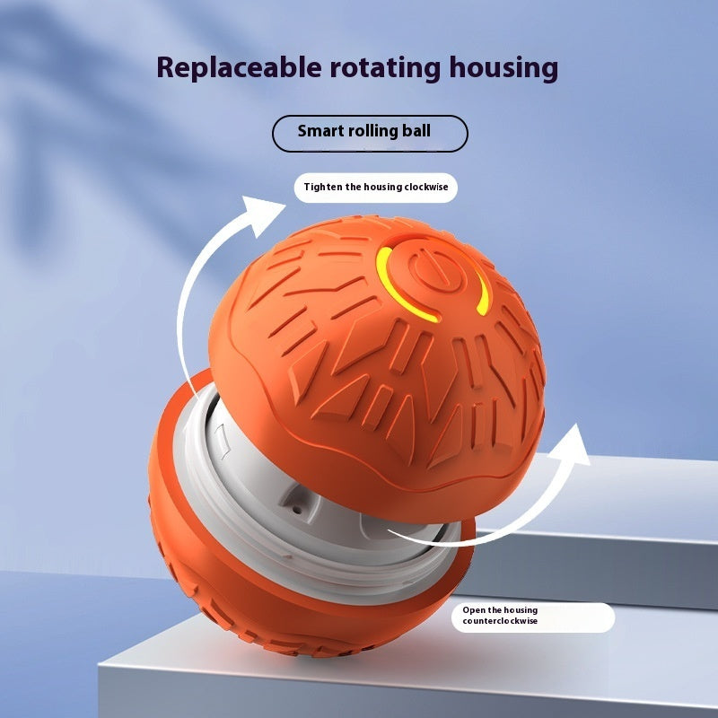Interactive electric jumping ball toy for dogs and puppies
