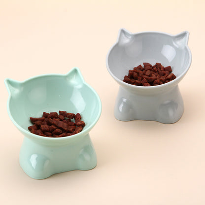 Ergonomic Nordic pet bowl for comfortable feeding