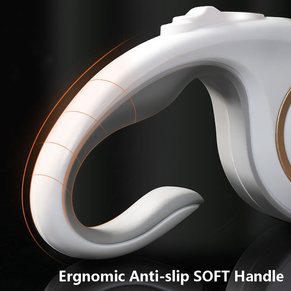 Lightweight automatic retractable leash for dogs