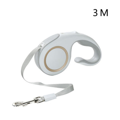 Comfort grip automatic retractable leash for pet