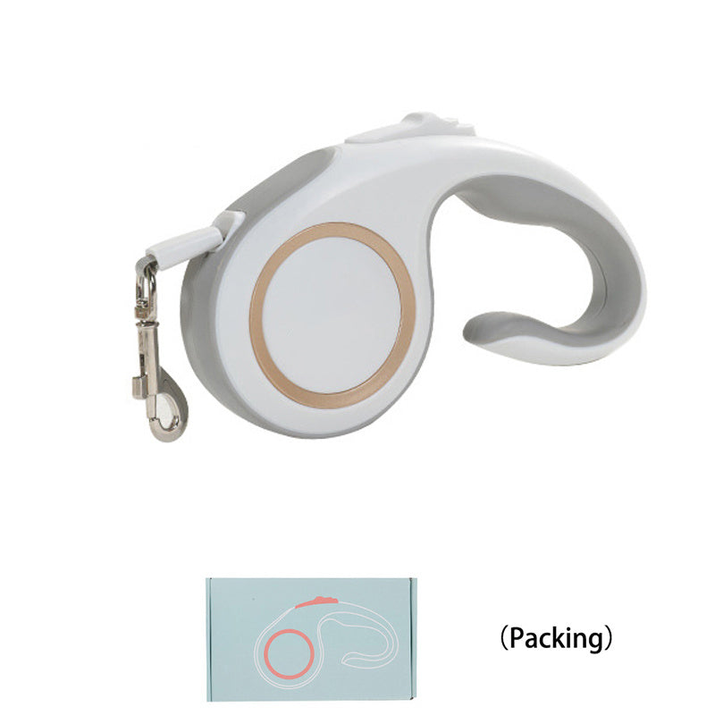 Automatic retractable dog leash for small and medium pets