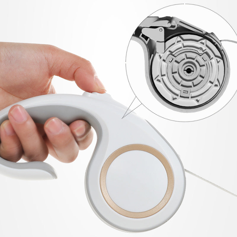 Hands-free style automatic retractable leash for dogs