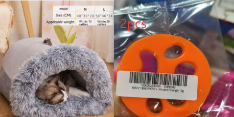 "Lightweight portable pet nest – New Splice comfort bed for cats and dogs"